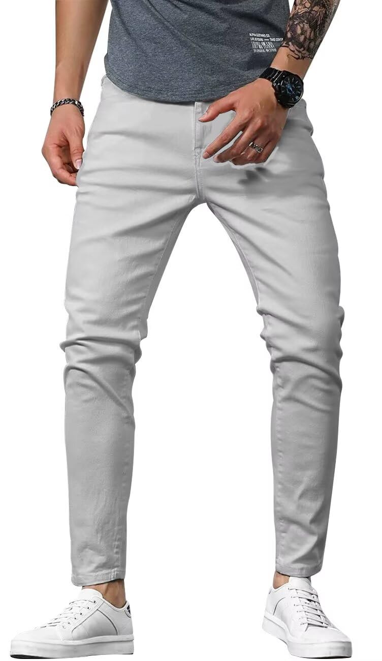 Hungson Mens Slim Fit Jeans